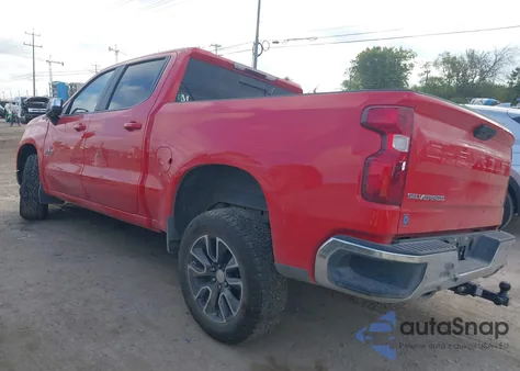 2025 Chevrolet Silverado 1500 4Wd Standard Bed Lt из США, поврежденный, VIN 2GCUKDED6S1110105